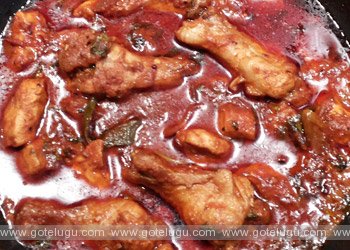 Vantillu - Telangana Chicken Curry